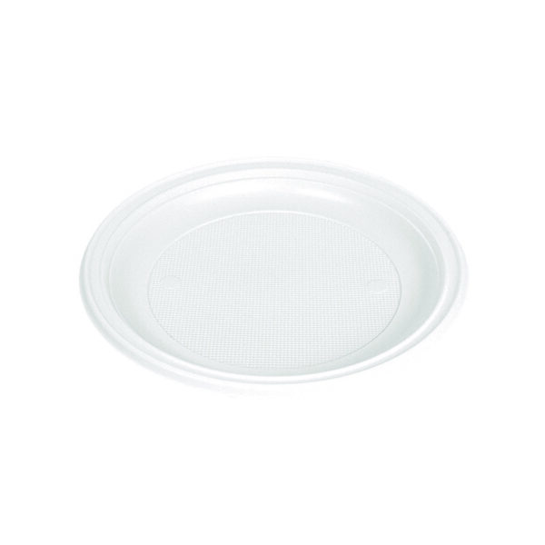 PLATO LLANO 22cms CAJA 1400 uds