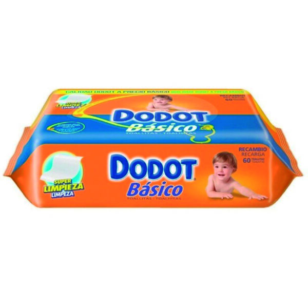TOALLITAS INFANTILES DODOT BASICO 54ud (C/18)