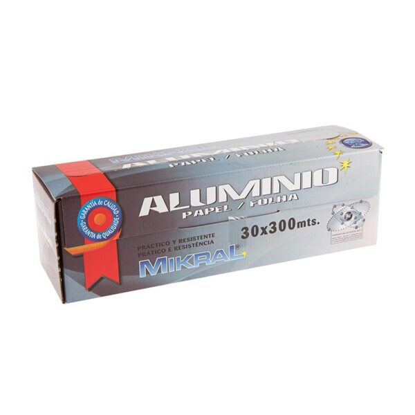 ROLLO ALUMINIO 30x300M 11 MICRAS