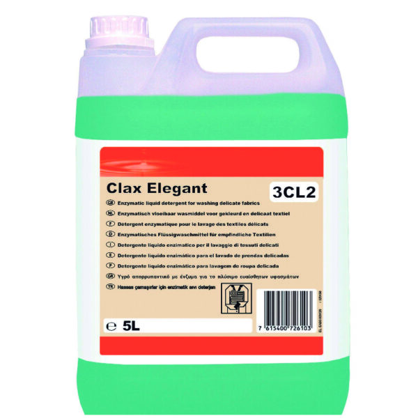 CLAX ELEGANT DETERGENTE ROPA DELICADA 5L   7509567