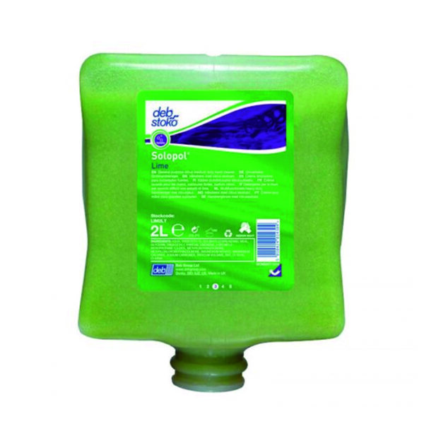 SOLOPOL LIME (4X2LT) LIMPIADOR EXFOLIANTE LIM2LT
