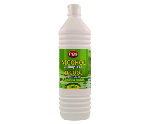 ALCOHOL DE LIMPIEZA (LIMON) 1 LITRO C/12
