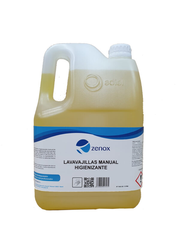 ZENOX LAVAVAJILLAS MANUAL COMPLETO 5L