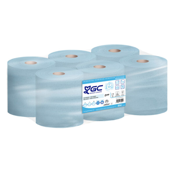 PAPEL MECHA D/C 150Mx212mm. 6R AZUL        J288292